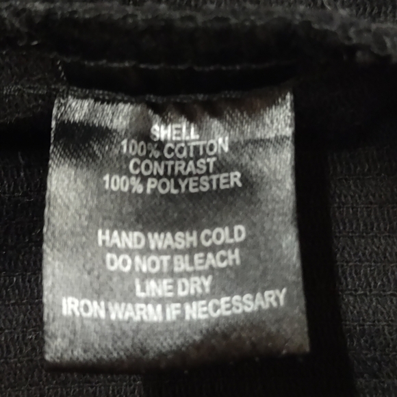 Fika the Brand Women's Black White Corduroy Polka Dot Cropped Jacket Siz… - Picture 10 of 10